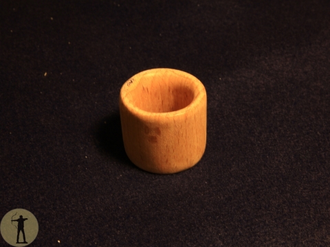 Daumenring im mandschurischen Stil aus Holz